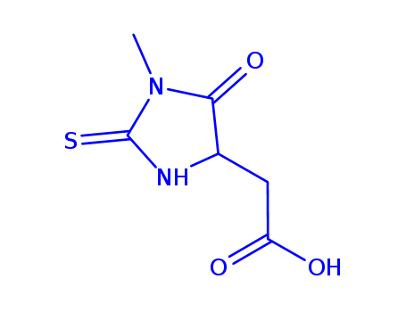 4-Imidazolidineacetic acid, 1-methyl-5-oxo-2-thioxo-