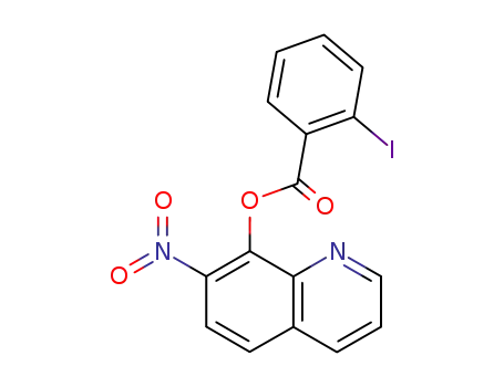 8-Quinolinol, 7-nitro-, 2-iodobenzoate