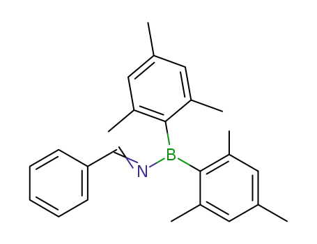 Benzylideneaminodimesitylborane
