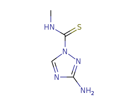1H-1,2,4-Triazole-1-carbothioamide,3-amino-N-methyl- cas  89603-53-2