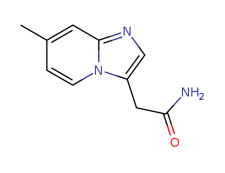 Imidazo[1,2-a]pyridine-3-acetamide, 7-methyl-