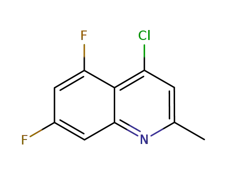 4- 클로로 -5,7- 디 플루오로 -2- 메틸-퀴놀린