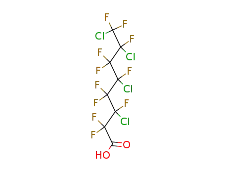 Molecular Structure of 2923-68-4 (3,5,7,8-TETRACHLOROPERFLUOROOCTANOIC ACID)