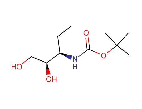 D-erythro-Pentitol, 3,4,5-trideoxy-3-[[(1,1-dimethylethoxy)carbonyl]amino]-