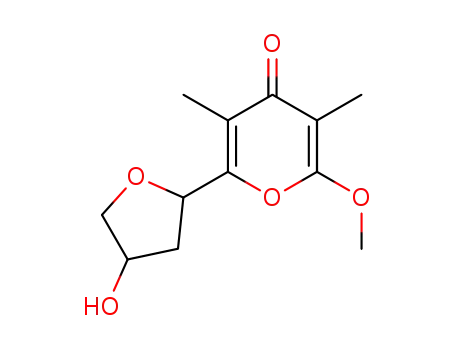 2-(4-ヒドロキシオキソラン-2-イル)-6-メトキシ-3,5-ジメチル-4H-ピラン-4-オン