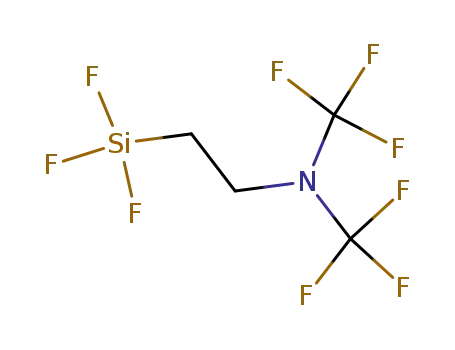 N,N-Bis(trifluoromethyl)-2-(trifluorosilyl)ethanamine