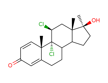 Androsta-1,4-dien-3-one,9,11b-dichloro-17b-hydroxy-17-methyl- (6CI,7CI,8CI) cas  2905-91-1