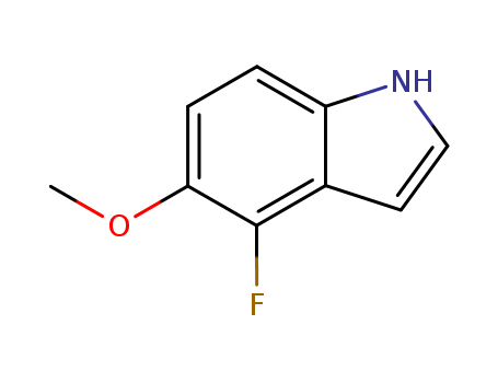 4-FLUORO-5-METHOXY-1H-INDOLECAS