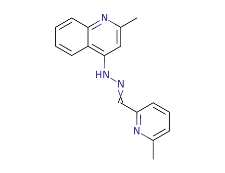 2-methyl-N-[(E)-(6-methylpyridin-2-yl)methylideneamino]quinolin-4-amine