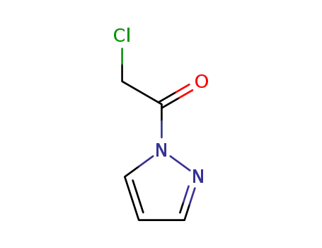 1H-피라졸, 1-(클로로아세틸)-(9CI)