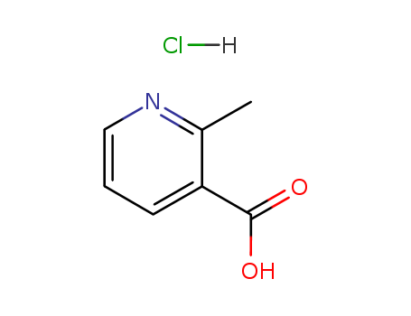 2-Methylpyridine-3-carboxylic acid hydrochloride