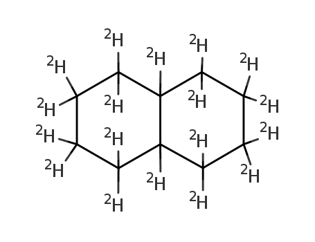 Molecular Structure of 28788-42-3 (DECAHYDRONAPHTHALENE-D18)
