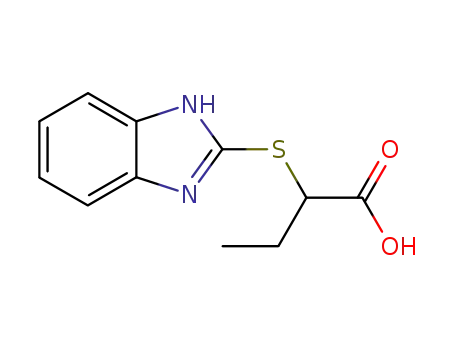 2-(1 H-BENZOIMIDAZOL-2-YLSULFANYL)-부티르산