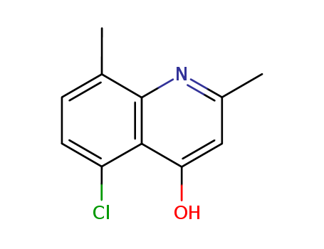 4-Quinolinol,5-chloro-2,8-dimethyl-
