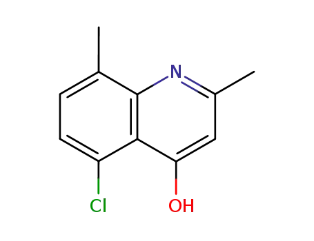 5-Chloro-2,8-dimethyl-4-quinolinol
