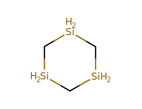 Molecular Structure of 291-27-0 (1,3,5-Trisilacyclohexane)
