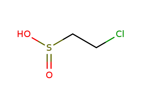 Molecular Structure of 21780-04-1 (2-Chloroethanesulfinic acid)