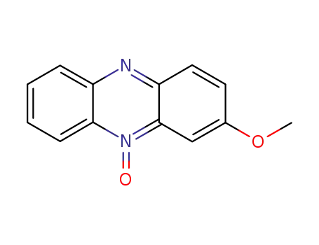 Molecular Structure of 2876-29-1 (2-methoxyphenazine 10-oxide)