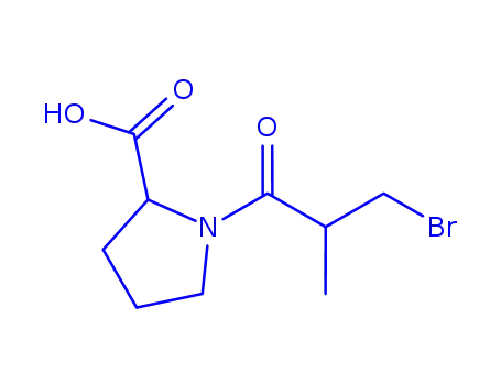 (R)-1-(3-브로모-2-메틸-1-옥소프로필)-L-프롤린