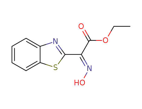 benzothiazol-2-yl-(<i>Z</i>)-hydroxyimino-acetic acid ethyl ester