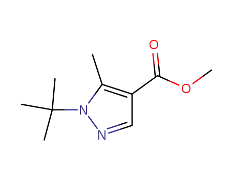 Methyl 1-(tert-butyl)-5-methyl-1H-pyrazole-4-carboxylate