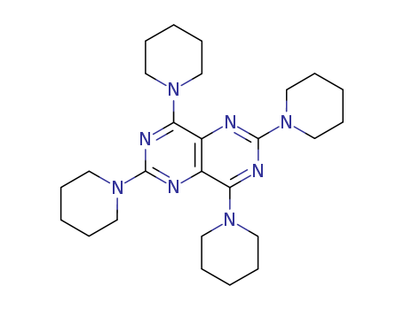 Pyrimido[5,4-d]pyrimidine,2,4,6,8-tetra-1-piperidinyl- cas  28753-34-6