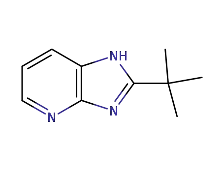 Molecular Structure of 21714-58-9 (2-TERT-BUTYL-3H-IMIDAZO[4,5-B]PYRIDINE)