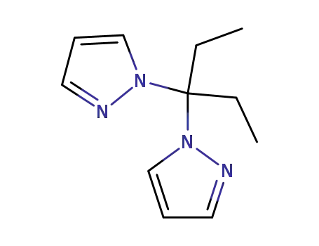 1-(3-Pyrazol-1-ylpentan-3-yl)pyrazole