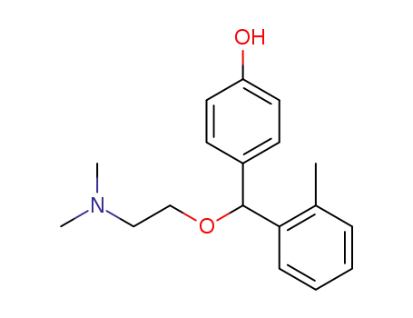 4-[2-(디메틸아미노)에톡시(2-메틸페닐)메틸]페놀