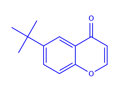Molecular Structure of 288399-59-7 (6-tert-Butylchromone (6-tert-Butyl-4H-chromene-4-one))