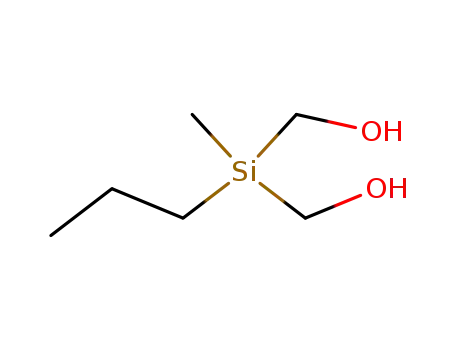 Molecular Structure of 2917-51-3 ([methyl(propyl)silanediyl]dimethanol)