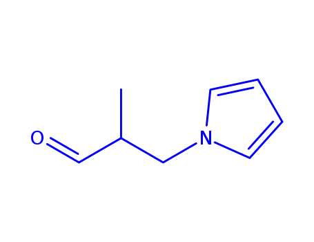 Molecular Structure of 289471-40-5 (1H-Pyrrole-1-propanal,alpha-methyl-(9CI))
