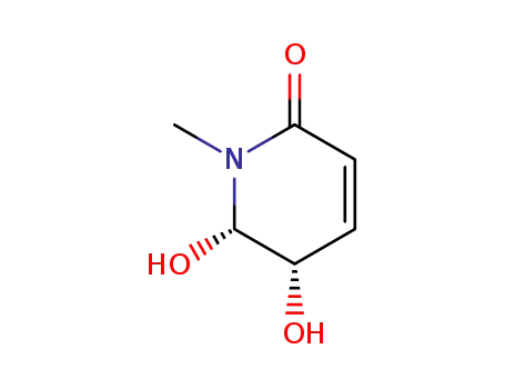 2(1H)-Pyridinone,5,6-dihydro-5,6-dihydroxy-1-methyl-,(5S,6S)-(9CI)