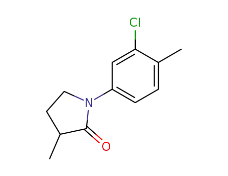 1-(3-クロロ-4-メチルフェニル)-3-メチル-2-ピロリジノン