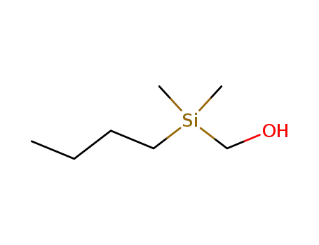 Molecular Structure of 2917-54-6 ([butyl(dimethyl)silyl]methanol)