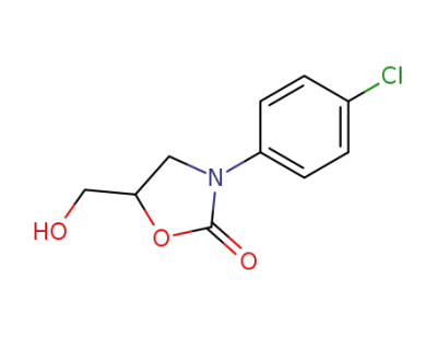 3-(p-クロロフェニル)-5-ヒドロキシメチルオキサゾリジン-2-オン