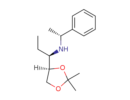 [(R)-1-((R)-2,2-Dimethyl-[1,3]dioxolan-4-yl)-propyl]-((R)-1-phenyl-ethyl)-amine