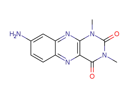8-AMINO-1,3-DIMETHYL-1H-BENZO[G]PTERIDINE-2,4-DIONE