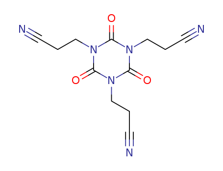 1,3,5-Triazine-1,3,5(2H,4H,6H)-tripropanenitrile,2,4,6-trioxo- cas  2904-28-1