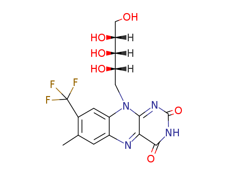 Riboflavin, a8,a8,a8-trifluoro- (9CI)