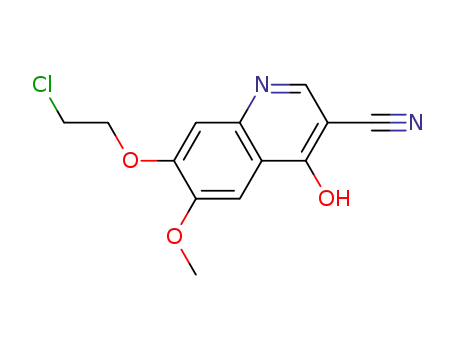 7-(2-chloroethoxy)-4-hydroxy-6-methoxyquinoline-3-carbonitrile