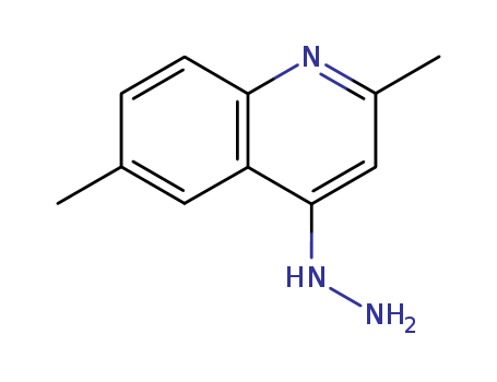 Quinoline,4-hydrazinyl-2,6-dimethyl-