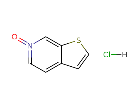 thieno<2,3-c>pyridine 6-oxide hydrochloride