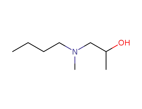 Molecular Structure of 29151-43-7 (1-[butyl(methyl)amino]propan-2-ol)