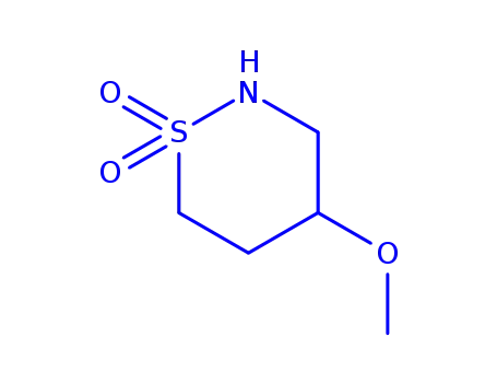 2H-1,2-Thiazine,tetrahydro-4-methoxy-,1,1-dioxide(9CI)