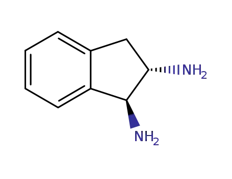 Molecular Structure of 218151-47-4 (1H-Indene-1,2-diamine,2,3-dihydro-,(1S,2S)-(9CI))