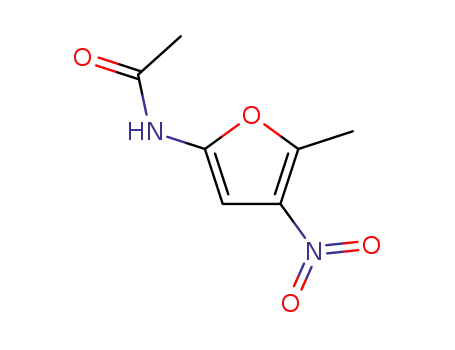 Molecular Structure of 289711-07-5 (Acetamide,  N-(5-methyl-4-nitro-2-furanyl)-)
