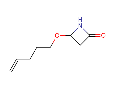 2-AZETIDIN-1-YLNE,4-(4-PENTENYLOXY)-