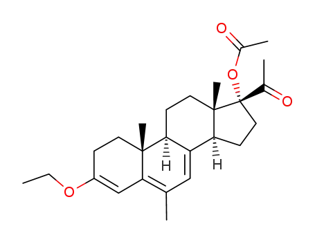 17α-Acetoxy-3-ethoxy-6-methyl-pregna-3,5,7-trien-20-on