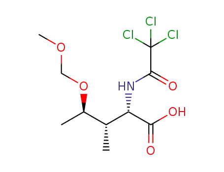(2S,3S,4R)-2-(trichloromethylcarbonylamino)-3-methyl-4-methoxymethoxypentanoic acid